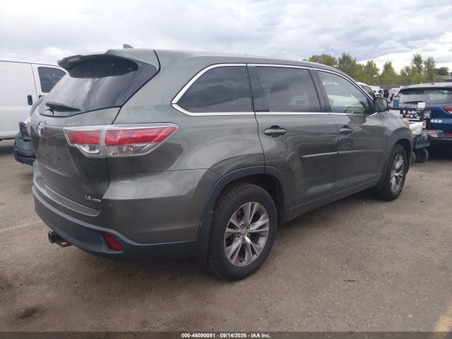 46090081 :رقم المزاد ، 5TDBKRFH6FS092077 vin ، 2015 Toyota Highlander Le Plus V6 مزاد بيع