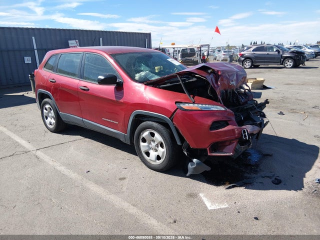 Продаж на аукціоні авто 2014 Jeep Cherokee Sport, vin: 1C4PJLAB3EW318616, номер лоту: 46090088
