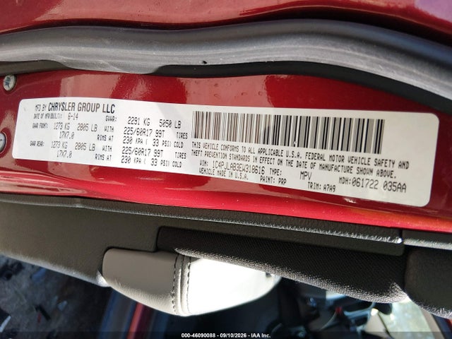 Продаж на аукціоні авто 2014 Jeep Cherokee Sport, vin: 1C4PJLAB3EW318616, номер лоту: 46090088