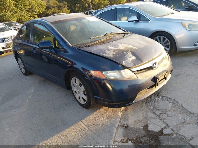 Продаж на аукціоні авто 2007 Honda Civic Lx, vin: JHMFA165X7S002609, номер лоту: 46090093