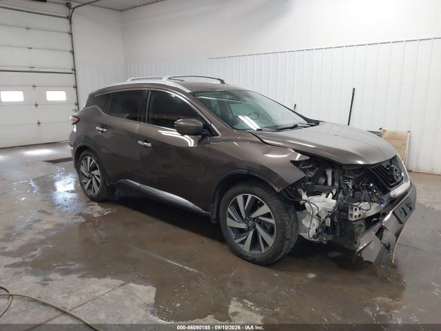 46090188 :رقم المزاد ، 5N1AZ2MH9HN100338 vin ، 2017 Nissan Murano Platinum مزاد بيع