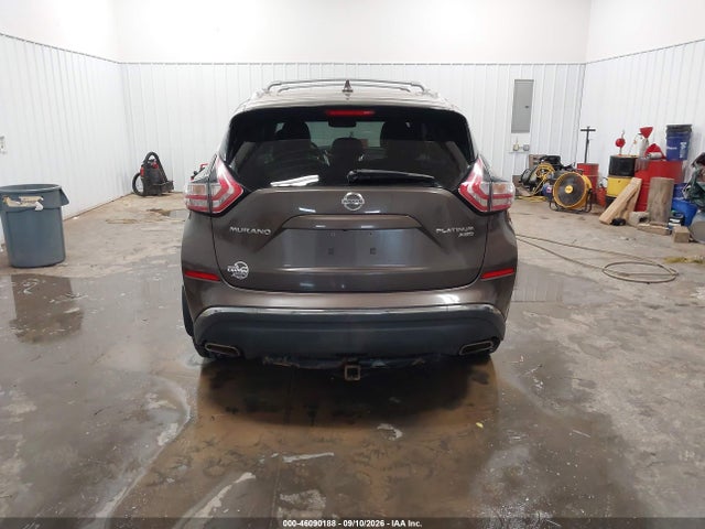 Auction sale of the 2017 Nissan Murano Platinum, vin: 5N1AZ2MH9HN100338, lot number: 46090188