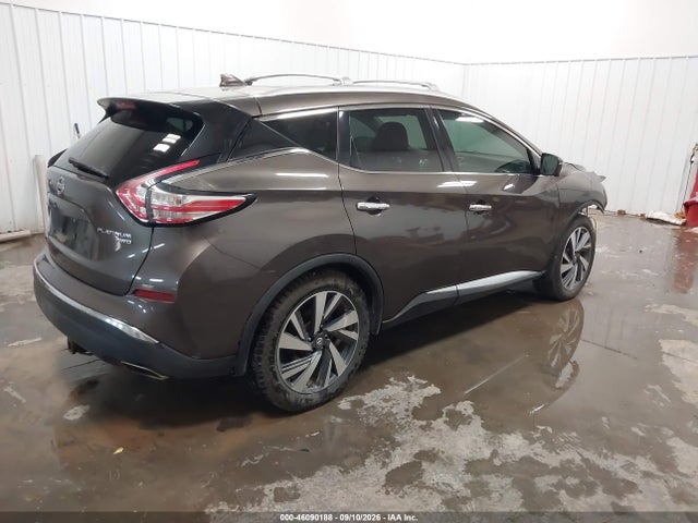 Auction sale of the 2017 Nissan Murano Platinum, vin: 5N1AZ2MH9HN100338, lot number: 46090188