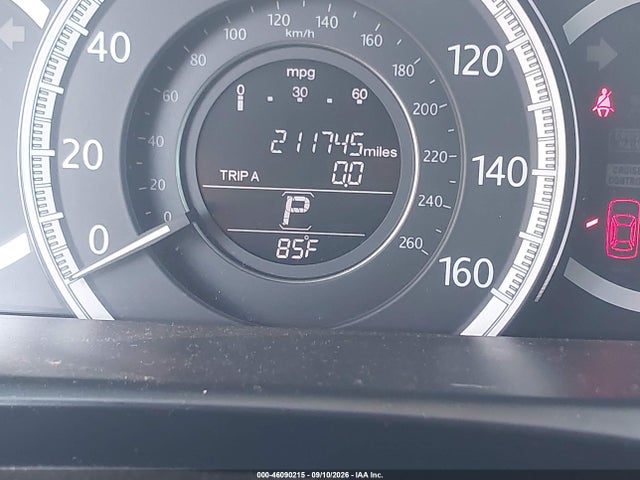46090215 :رقم المزاد ، 1HGCR2F3XEA061360 vin ، 2014 Honda Accord Lx مزاد بيع