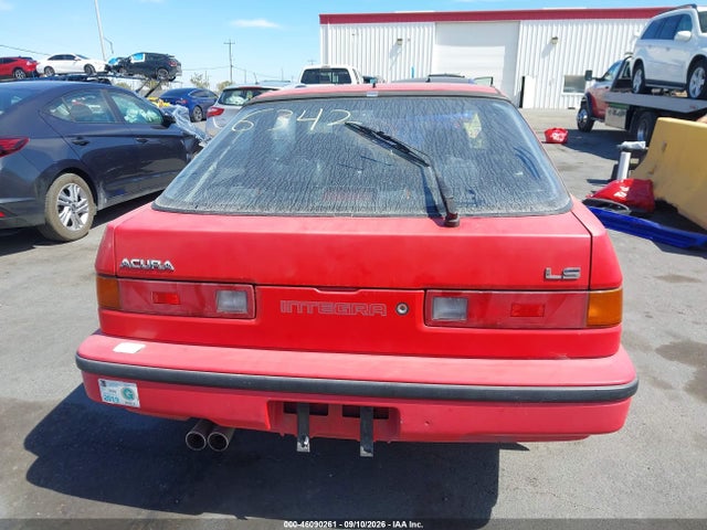 1987 Acura Integra Ls მანქანა იყიდება აუქციონზე, vin: JH4DA3456HS006342, აუქციონის ნომერი: 46090261