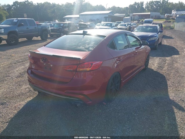 2017 Hyundai Elantra Sport მანქანა იყიდება აუქციონზე, vin: KMHD04LB1HU341140, აუქციონის ნომერი: 46090265