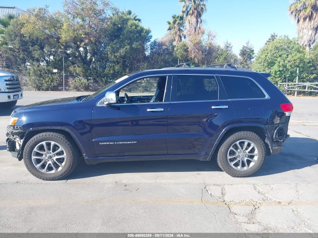 Продаж на аукціоні авто 2015 Jeep Grand Cherokee Overland, vin: 1C4RJFCGXFC692369, номер лоту: 46090289