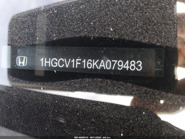 Продажа на аукционе авто 2019 Honda Accord Lx, vin: 1HGCV1F16KA079483, номер лота: 46090318