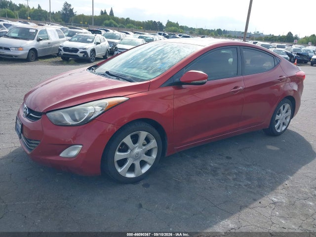 2012 Hyundai Elantra Limited (ulsan Plant) მანქანა იყიდება აუქციონზე, vin: KMHDH4AE8CU214979, აუქციონის ნომერი: 46090367