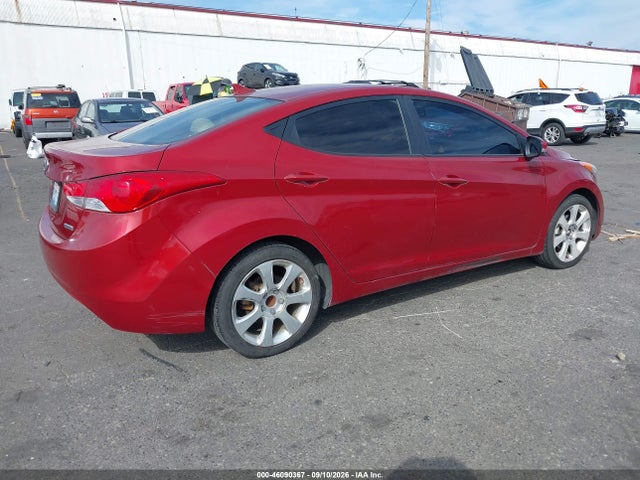 2012 Hyundai Elantra Limited (ulsan Plant) მანქანა იყიდება აუქციონზე, vin: KMHDH4AE8CU214979, აუქციონის ნომერი: 46090367
