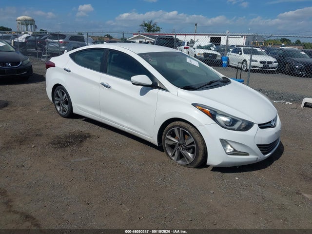 2016 Hyundai Elantra Limited მანქანა იყიდება აუქციონზე, vin: 5NPDH4AE2GH669007, აუქციონის ნომერი: 46090387