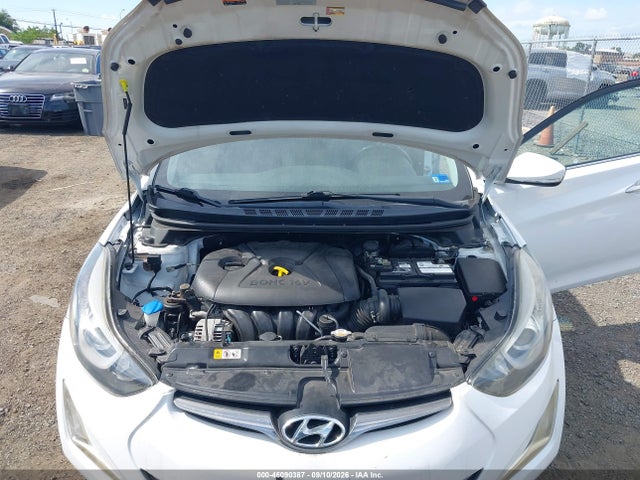 2016 Hyundai Elantra Limited მანქანა იყიდება აუქციონზე, vin: 5NPDH4AE2GH669007, აუქციონის ნომერი: 46090387