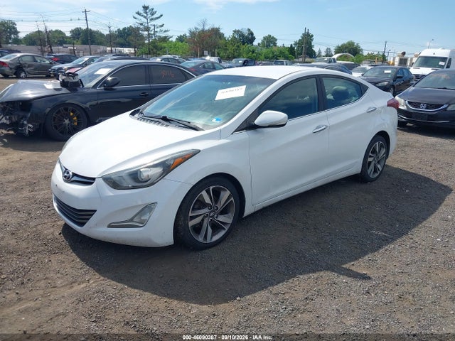 2016 Hyundai Elantra Limited მანქანა იყიდება აუქციონზე, vin: 5NPDH4AE2GH669007, აუქციონის ნომერი: 46090387