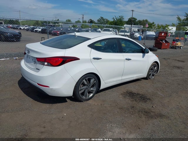 2016 Hyundai Elantra Limited მანქანა იყიდება აუქციონზე, vin: 5NPDH4AE2GH669007, აუქციონის ნომერი: 46090387