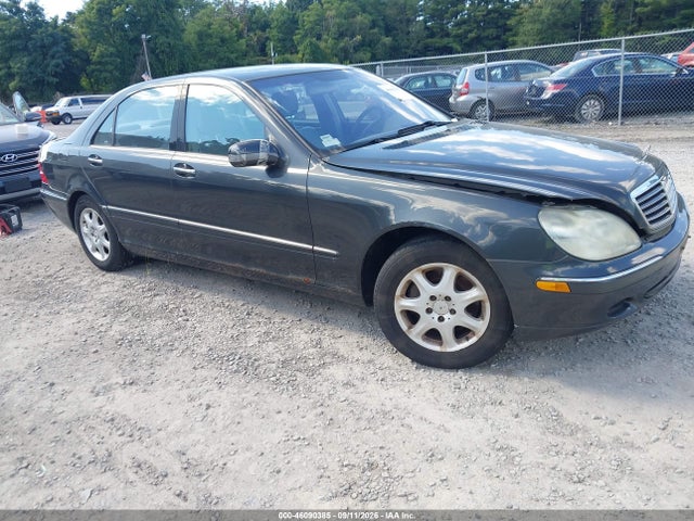 Aukcja sprzedaży 2002 Mercedes-benz S 430, vin: WDBNG70JX2A293338, numer aukcji: 46090385