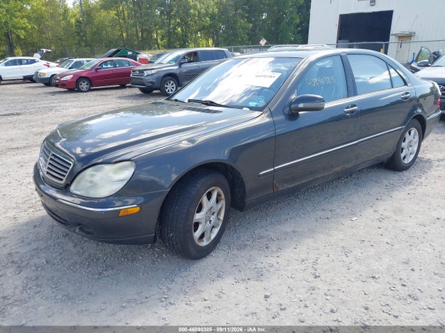 2002 Mercedes-benz S 430 მანქანა იყიდება აუქციონზე, vin: WDBNG70JX2A293338, აუქციონის ნომერი: 46090385