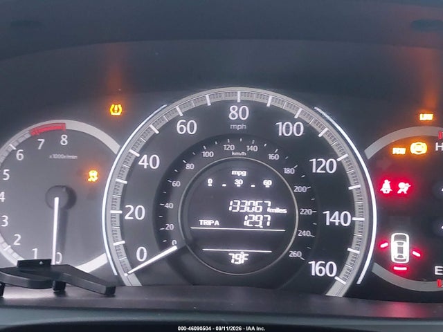 46090504 :رقم المزاد ، 1HGCR2F83DA175243 vin ، 2013 Honda Accord Ex-l مزاد بيع