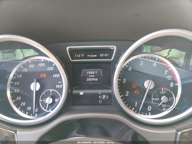 46090538 :رقم المزاد ، 4JGDA5JB0DA147653 vin ، 2013 Mercedes-benz Ml 350 مزاد بيع