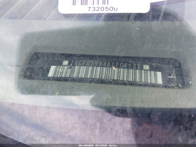 2006 Chevrolet Express Work Van მანქანა იყიდება აუქციონზე, vin: 1GCFG15X461204188, აუქციონის ნომერი: 46090609