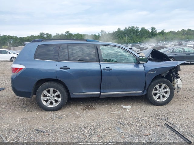 Aukcja sprzedaży 2013 Toyota Highlander Hybrid Base V6, vin: JTEBC3EH9D2015828, numer aukcji: 46090619