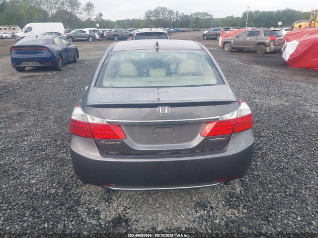 46090666 :رقم المزاد ، 1HGCR6F57EA004106 vin ، 2014 Honda Accord Hybrid Ex-l مزاد بيع