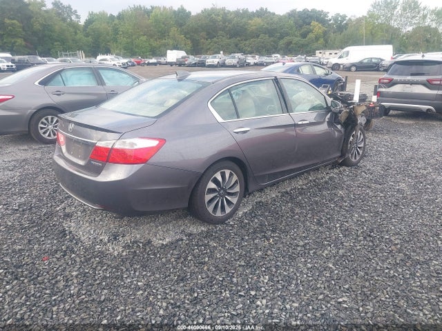 46090666 :رقم المزاد ، 1HGCR6F57EA004106 vin ، 2014 Honda Accord Hybrid Ex-l مزاد بيع