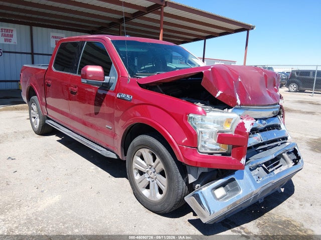 Продажа на аукционе авто 2015 Ford F-150 Lariat, vin: 1FTEW1CG5FKD43712, номер лота: 46090726