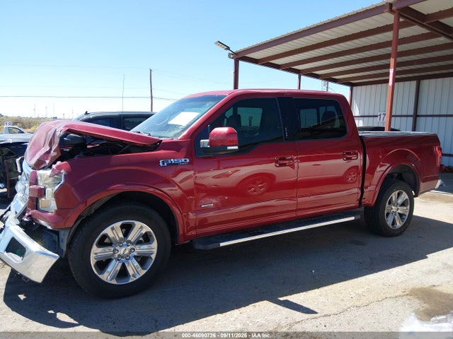 Продажа на аукционе авто 2015 Ford F-150 Lariat, vin: 1FTEW1CG5FKD43712, номер лота: 46090726