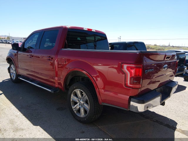 Продажа на аукционе авто 2015 Ford F-150 Lariat, vin: 1FTEW1CG5FKD43712, номер лота: 46090726