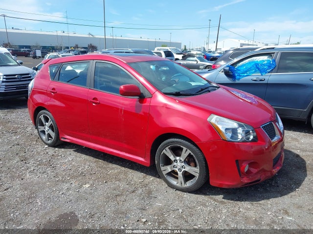 46090740 :رقم المزاد ، 5Y2SR67059Z424807 vin ، 2009 Pontiac Vibe Gt مزاد بيع