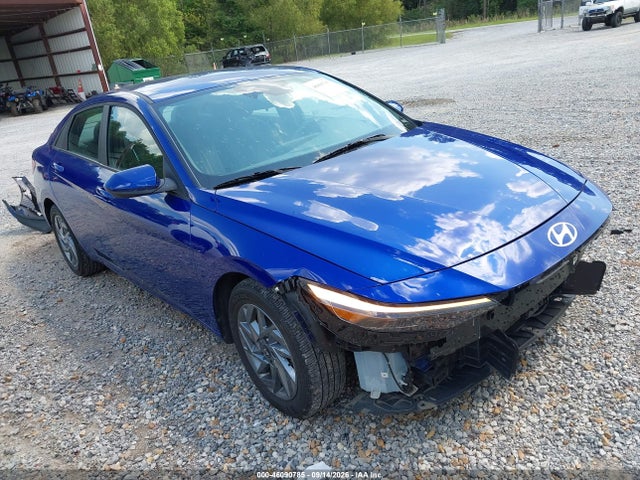 46090785 :رقم المزاد ، KMHLM4DJ6SU167241 vin ، 2025 Hyundai Elantra Hybrid Blue مزاد بيع