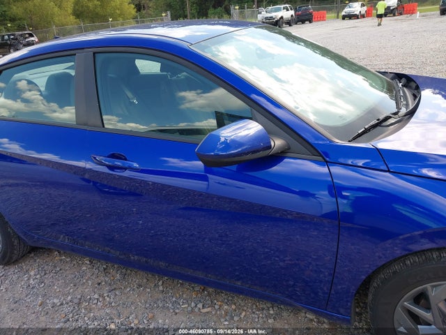 46090785 :رقم المزاد ، KMHLM4DJ6SU167241 vin ، 2025 Hyundai Elantra Hybrid Blue مزاد بيع
