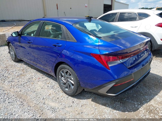 46090785 :رقم المزاد ، KMHLM4DJ6SU167241 vin ، 2025 Hyundai Elantra Hybrid Blue مزاد بيع
