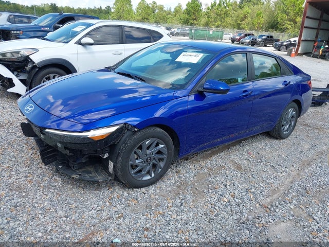 46090785 :رقم المزاد ، KMHLM4DJ6SU167241 vin ، 2025 Hyundai Elantra Hybrid Blue مزاد بيع