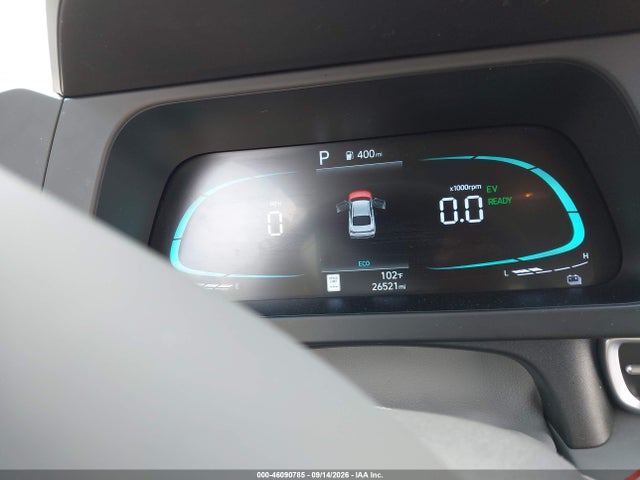 46090785 :رقم المزاد ، KMHLM4DJ6SU167241 vin ، 2025 Hyundai Elantra Hybrid Blue مزاد بيع