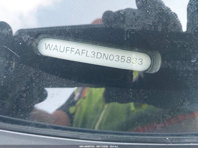 Продажа на аукционе авто 2013 Audi A4 2.0t Premium, vin: WAUFFAFL3DN035833, номер лота: 46090792
