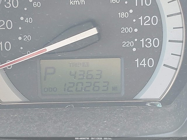 46090798 :رقم المزاد ، KNAFE121975412208 vin ، 2007 Kia Spectra Ex مزاد بيع