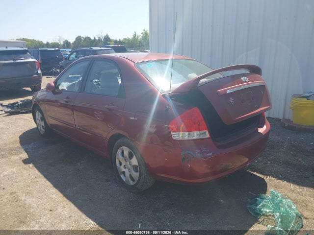 46090798 :رقم المزاد ، KNAFE121975412208 vin ، 2007 Kia Spectra Ex مزاد بيع
