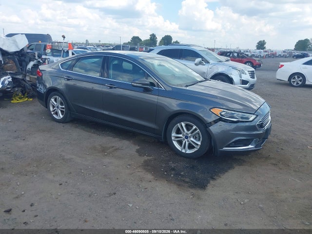 Auction sale of the 2018 Ford Fusion Se, vin: 3FA6P0HD7JR189167, lot number: 46090805