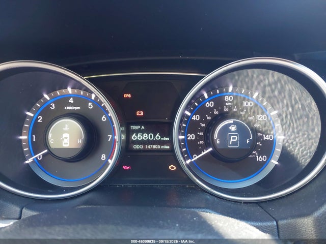46090835 :رقم المزاد ، 5NPEC4AC9BH277801 vin ، 2011 Hyundai Sonata Limited مزاد بيع