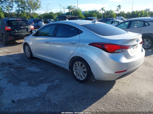 2015 Hyundai Elantra Se მანქანა იყიდება აუქციონზე, vin: KMHDH4AE8FU355507, აუქციონის ნომერი: 46090840