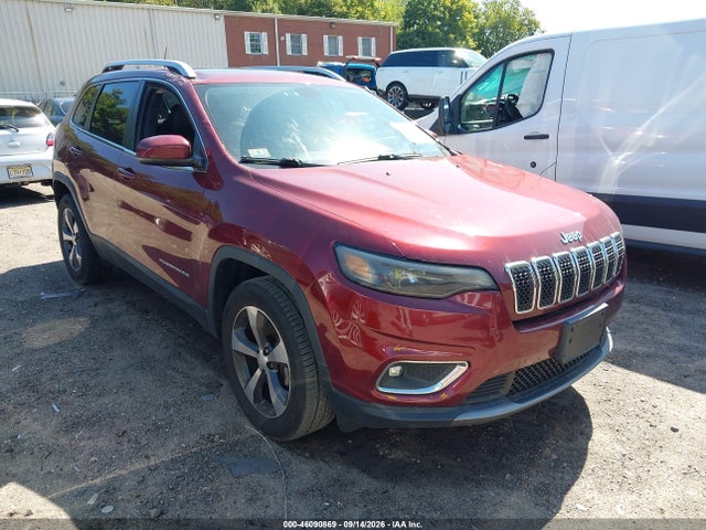 46090869 :رقم المزاد ، 1C4PJMDX8KD342267 vin ، 2019 Jeep Cherokee Limited 4x4 مزاد بيع