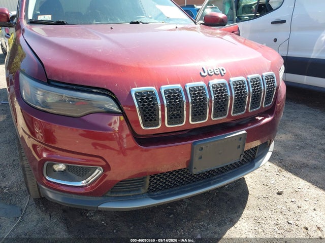 46090869 :رقم المزاد ، 1C4PJMDX8KD342267 vin ، 2019 Jeep Cherokee Limited 4x4 مزاد بيع