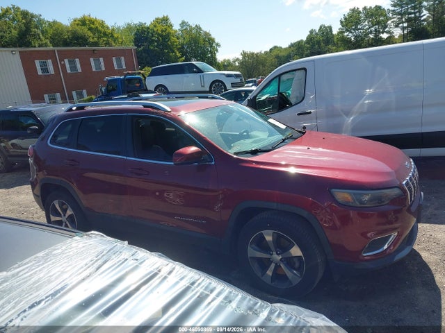 46090869 :رقم المزاد ، 1C4PJMDX8KD342267 vin ، 2019 Jeep Cherokee Limited 4x4 مزاد بيع