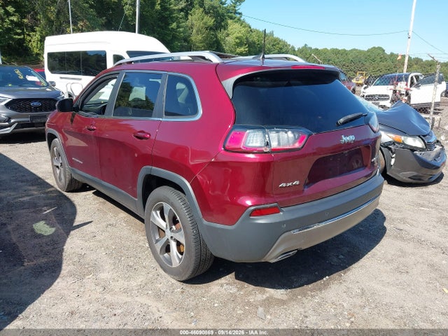 46090869 :رقم المزاد ، 1C4PJMDX8KD342267 vin ، 2019 Jeep Cherokee Limited 4x4 مزاد بيع
