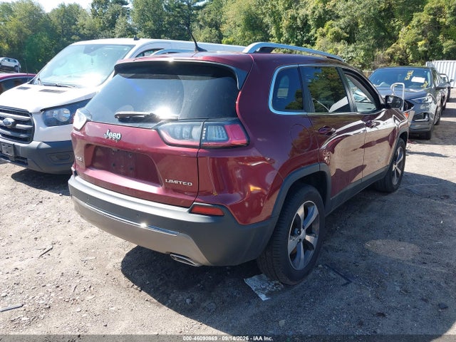 46090869 :رقم المزاد ، 1C4PJMDX8KD342267 vin ، 2019 Jeep Cherokee Limited 4x4 مزاد بيع