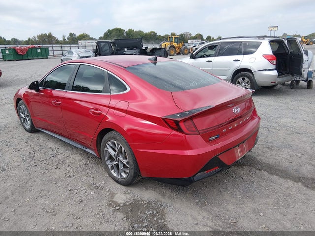 2020 Hyundai Sonata Sel მანქანა იყიდება აუქციონზე, vin: 5NPEF4JA0LH044283, აუქციონის ნომერი: 46090940