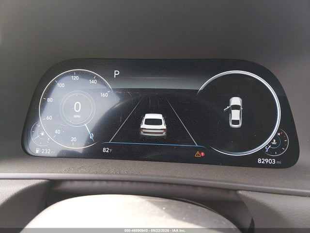 2020 Hyundai Sonata Sel მანქანა იყიდება აუქციონზე, vin: 5NPEF4JA0LH044283, აუქციონის ნომერი: 46090940