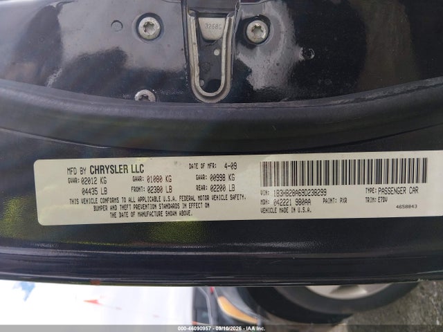 Aukcja sprzedaży 2009 Dodge Caliber Se, vin: 1B3HB28A69D238299, numer aukcji: 46090957