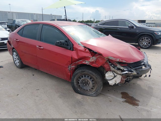Продаж на аукціоні авто 2016 Toyota Corolla Le, vin: 5YFBURHE8GP521789, номер лоту: 46090979